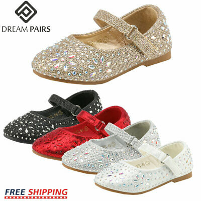 Dream Pairs Kids Girls Toddlers Infant Mary Jane Flats Shoes Princess Dress