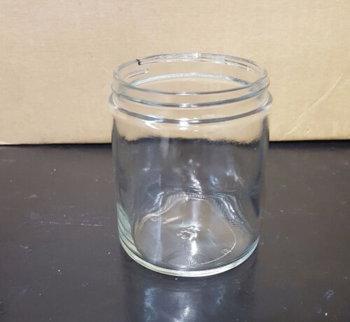 Qorpak 3uec8 Jar Wide Mouth Flint Glass Type Iii-9 Oz Pk Of 24 (4a2-004)