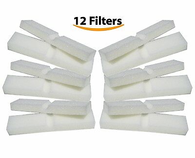 12 Foam Filter Pads For Fluval Fx4 / Fx5 / Fx6 Canister Filters A-228