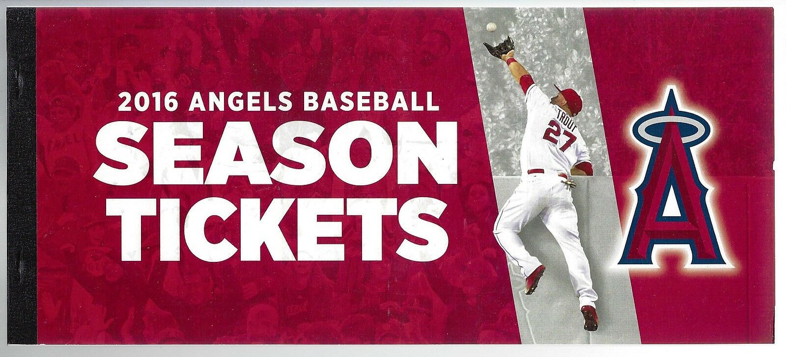 Mike Trout Albert Pujols Hrs - 2016 Mlb Angels Complete Full Season Tickets