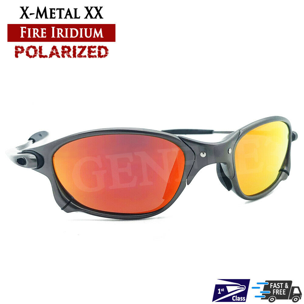 X-metal Xx Sunglasses Alloy Frames Uv400 Polarized Fire Iridium Lenses - Usa