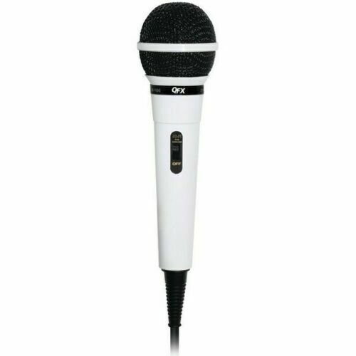 Qfx M-106 Unidirectional Wired Dynamic Vocal Karaoke Microphone 10 Ft. Cable New
