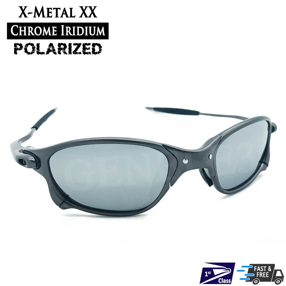 X-metal Xx Sunglasses Alloy Frames Uv400 Polarized Chrome Iridium - Usa