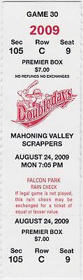 2009 Auburn Doubledays Ticket Vs Mv Scrappers For Sale