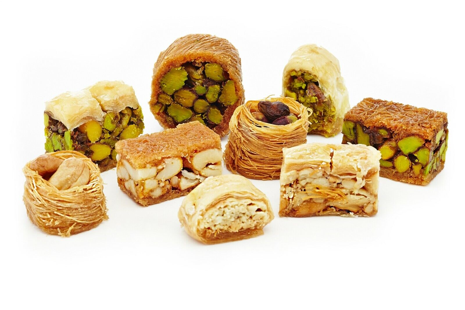 Baklava (baklawa) Assortment Arabic Sweets 500 Grams