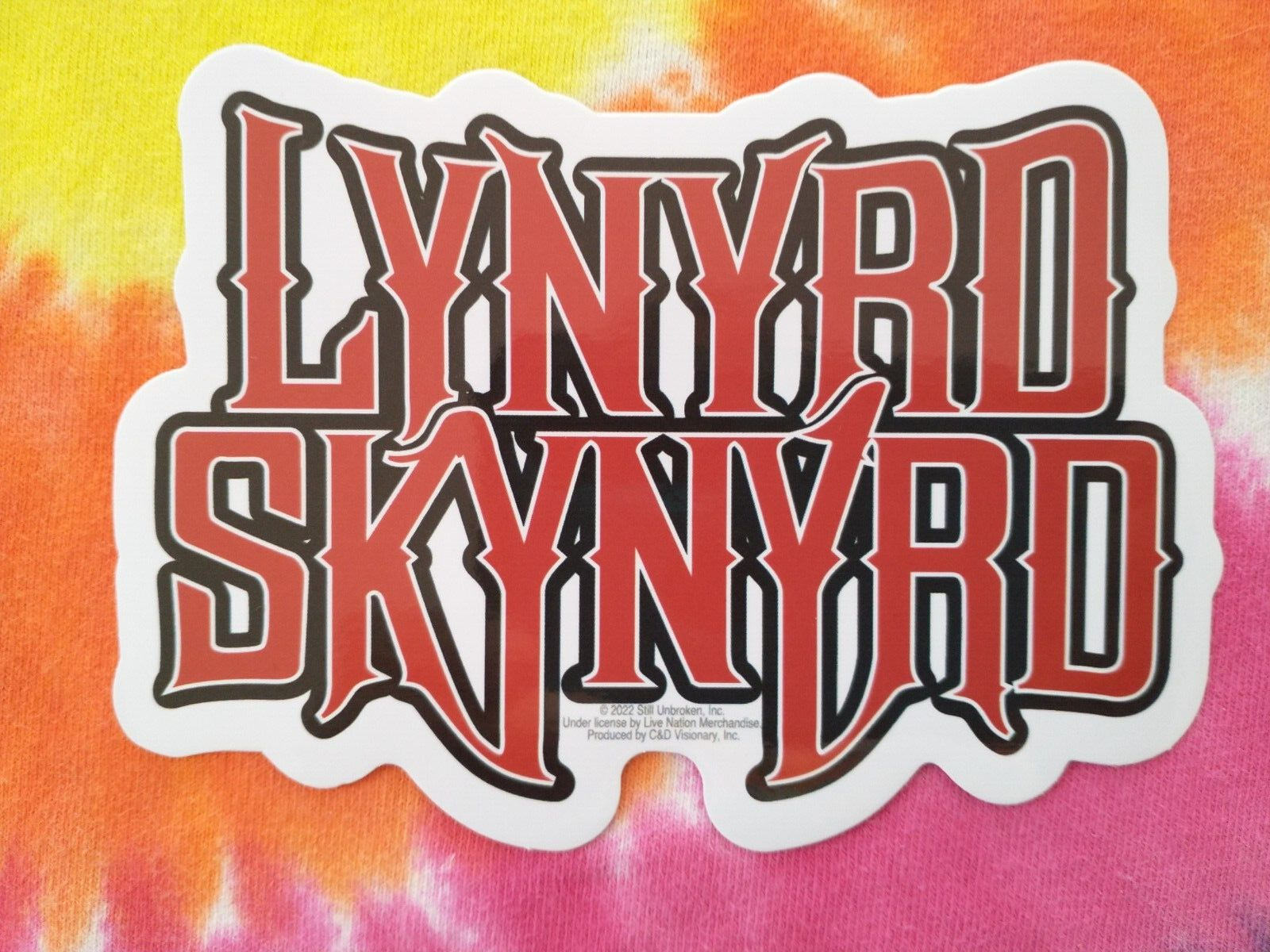Lynyrd Skynyrd Logo 5 X 3.75 Inch Sticker
