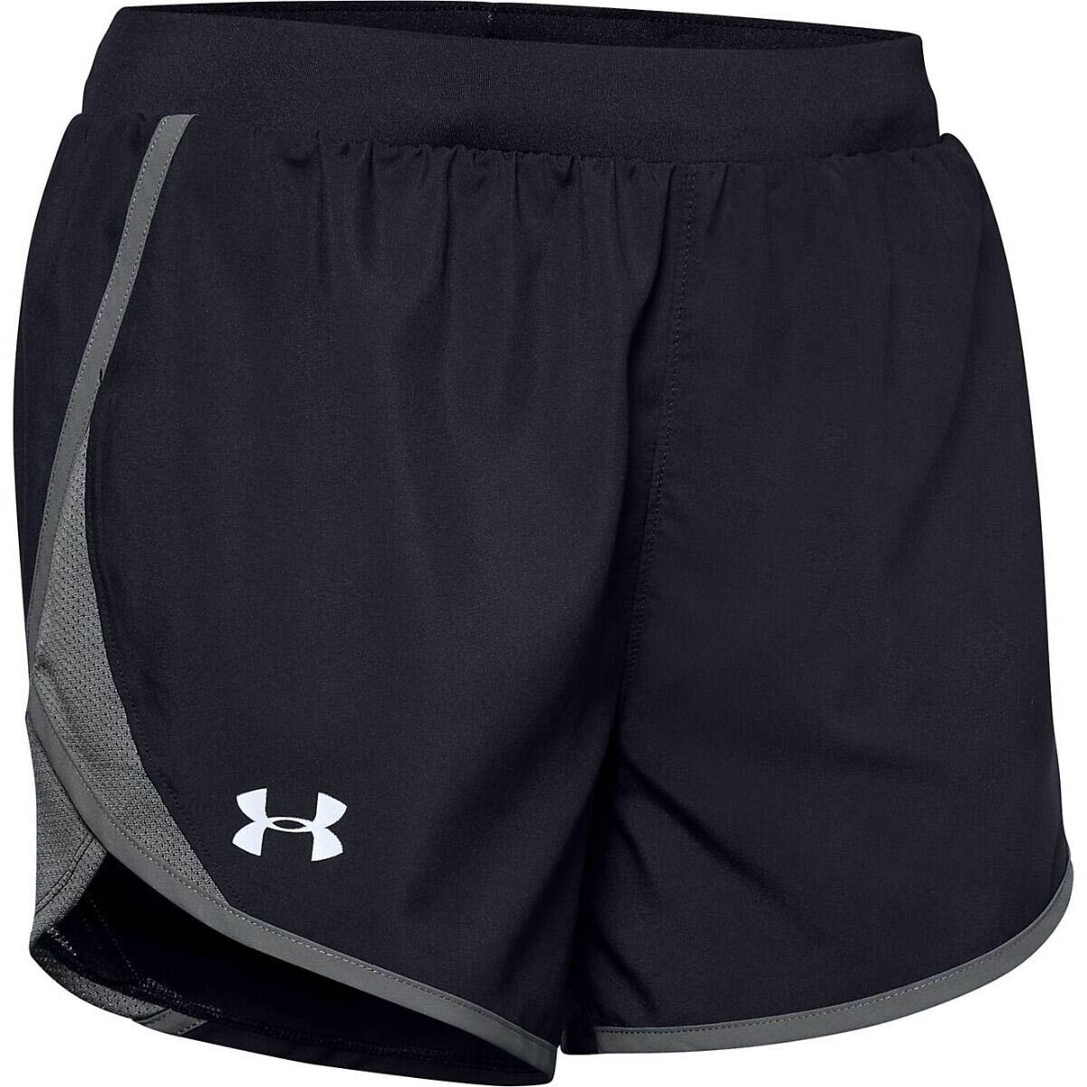 Under Armour A Women's Fly By 2.0 Short Black | Pitch Gray Lg
