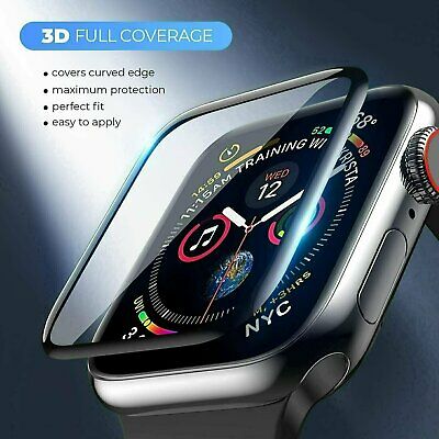 Apple Watch Series 5/4/3/2/1 Full Tempered Glass Screen Protector 38/42/40/44mm