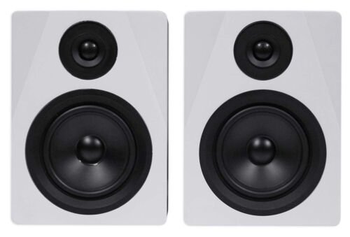 Rockville Apm5w 5.25" 2-way 250w Active/powered Usb Studio Monitor Speakers Pair
