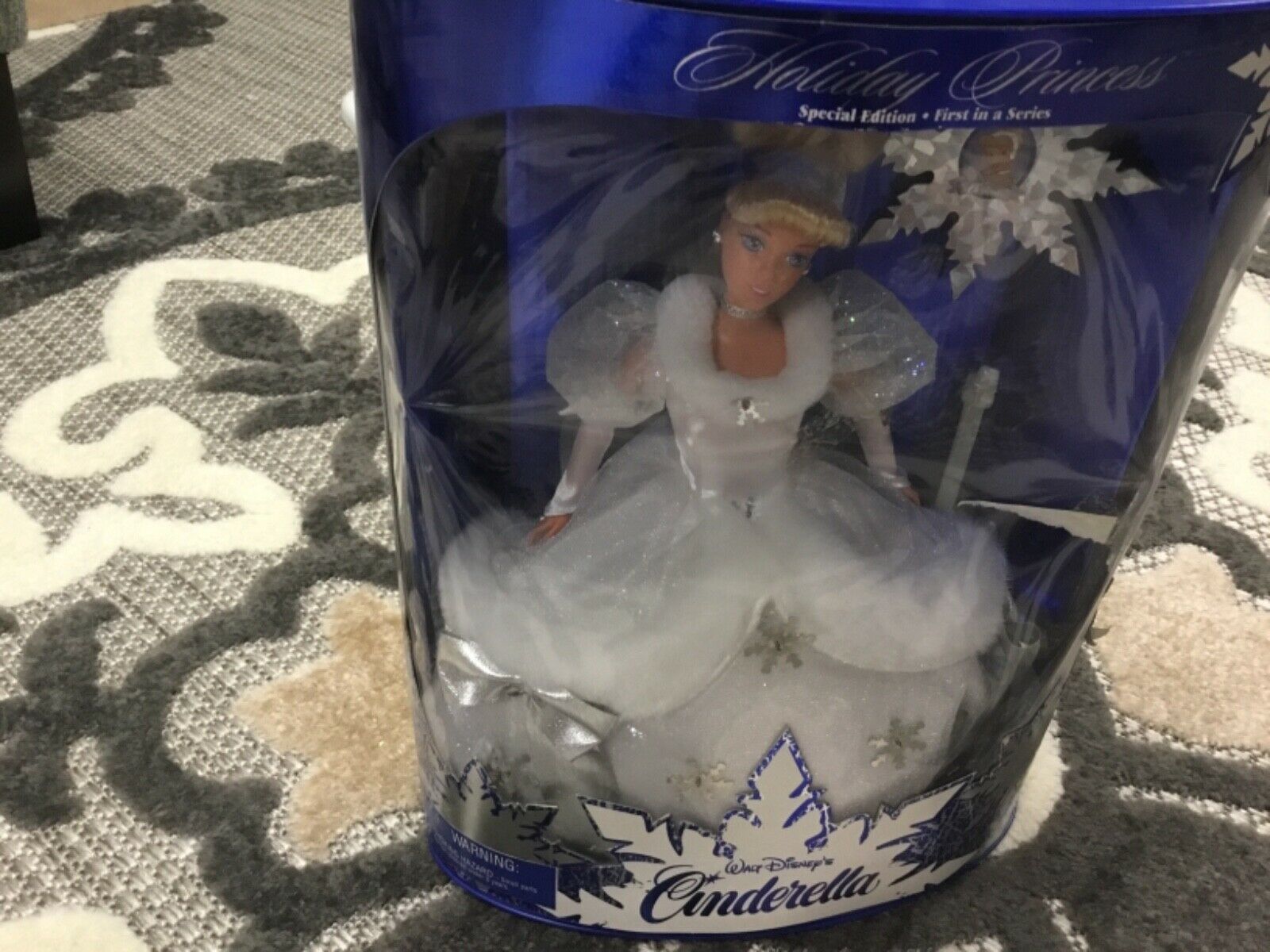 Holiday Princess Walt Disney's Cinderella 1996 Barbie Doll