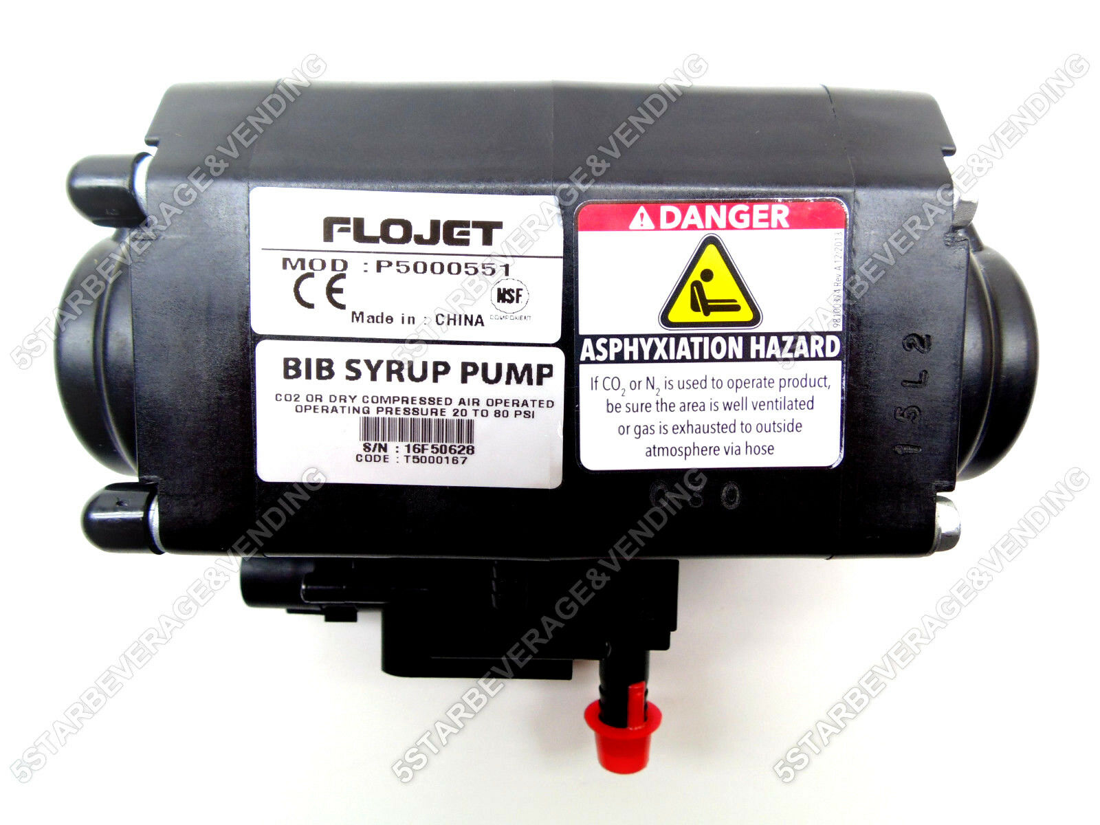 Flojet P5000551 Bag In Box Syrup Pump