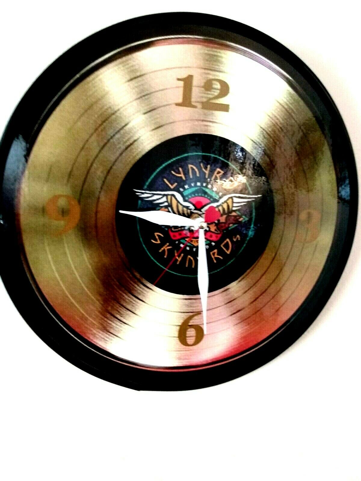 Lynyrd Skynrd -  - 12 Inch Quartz Wall Clock -mancave- Free Priority Shipping