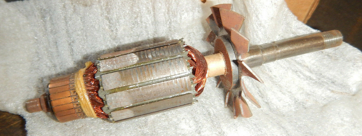 New Old Stock Porter Cable 860989 Armature For Early 548 Jig Saber Bayonet Saw