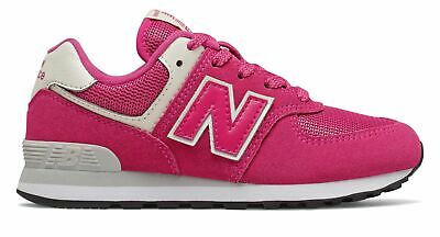 New Balance Kid's 574 Little Kids Female Shoes Pink With Off White