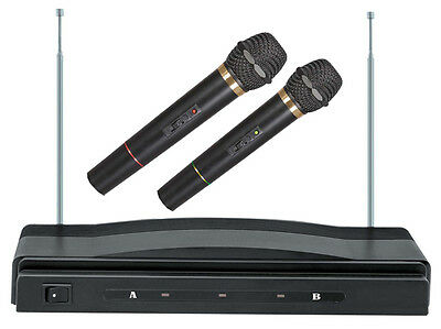 New Supersonic Sc-900 Professional Handheld Wireless Dual Microphones Karaoke