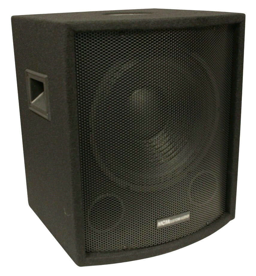 New 12" Subwoofer Speaker.pro Audio.dj.pa.woofer W/ Cabinet.bass Sub W/ Box.8ohm
