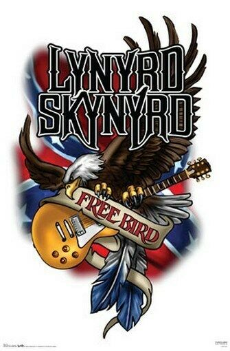 Lynyrd Skynyrd Poster - Free Bird - Rare New Hot 24x36