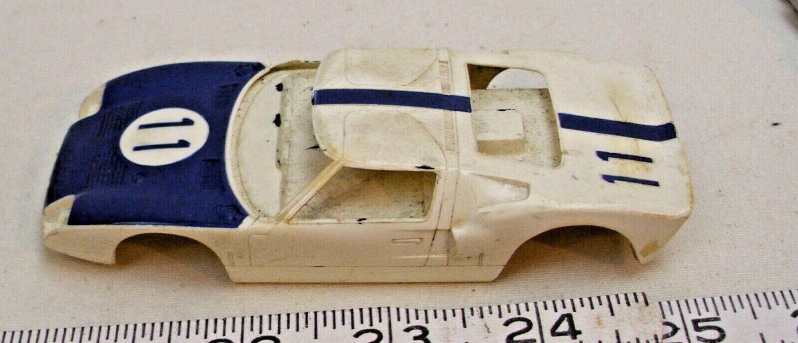 Strombecker Ford Gt Racing Slot Car Body 1/32