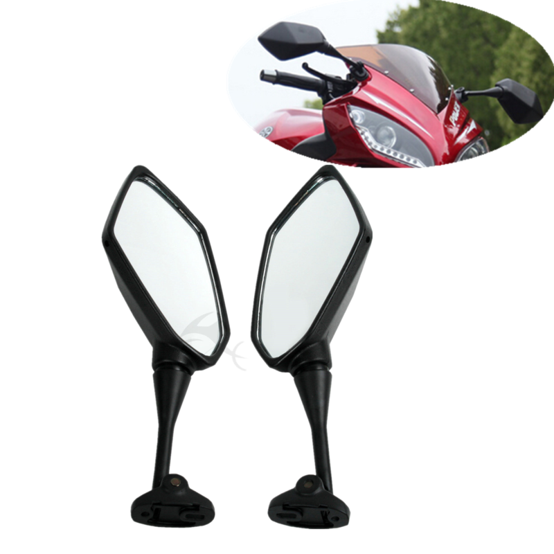 New Pair Rear View Side Mirrors For Honda Cbr600 F4 F4i 1999-2006 00 01 02 03 04