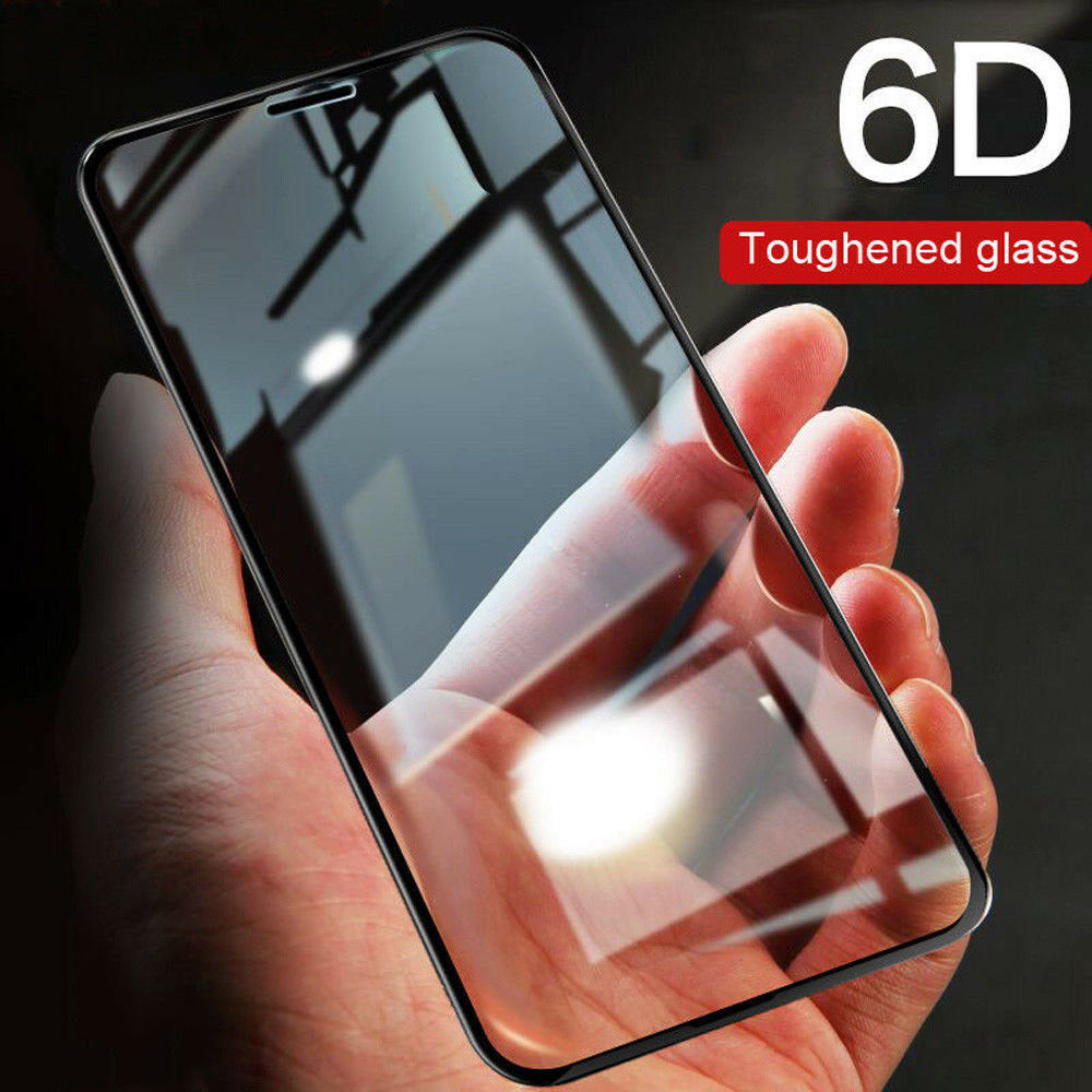 6d Curved Full Tempered Glass Coverage Protector For Iphone Xs Max Xr X 8 7 11
