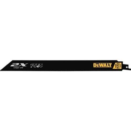 Dewalt Dwa41812b25 12" 14/18tpi 2x Max Metal Reciprocating Saw Blade (25-pack)