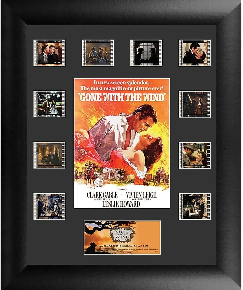 Gone With The Wind 10 Film Cell Movie Clip Montage New Factory Sealed!